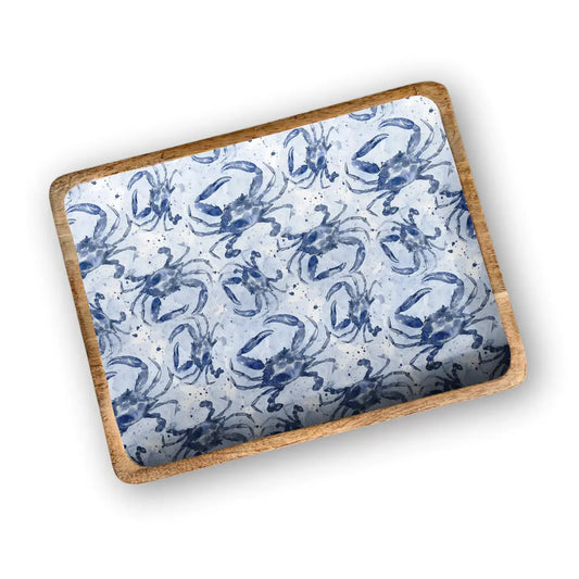 Blue Crab Tray 10"