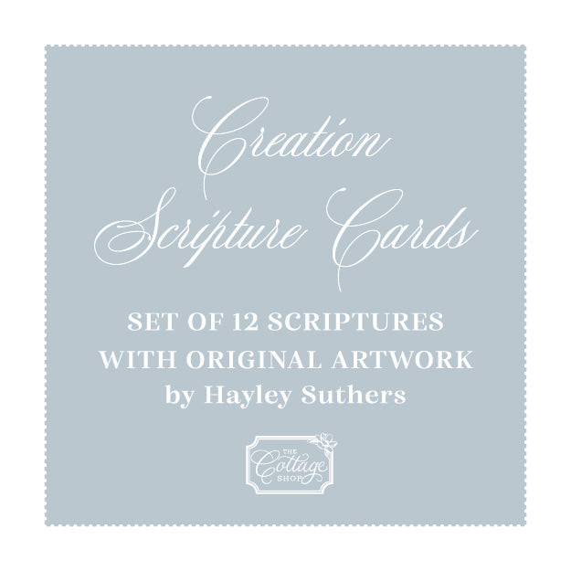 Creation Scripture Cards