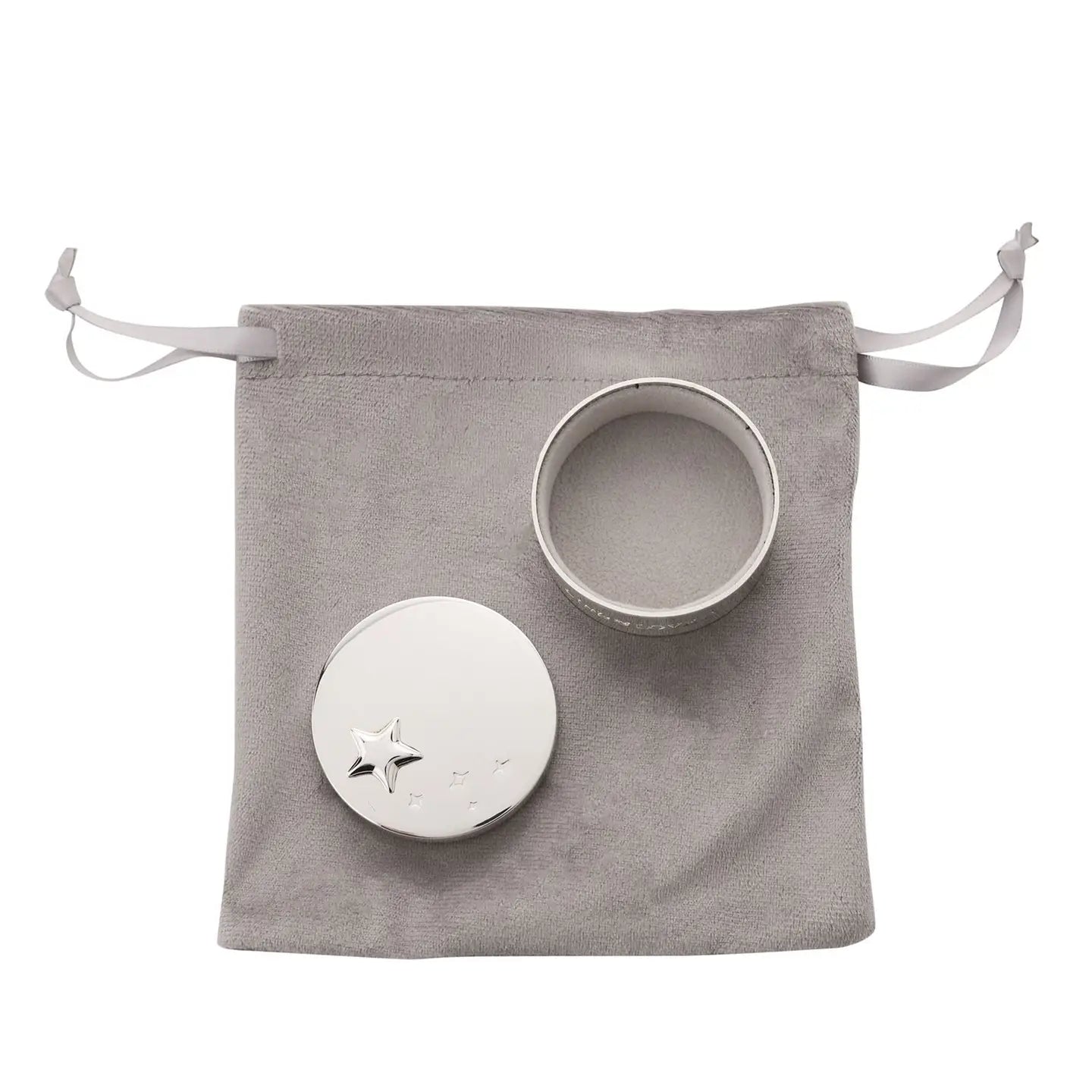Little & Loved Silver Keepsake Box