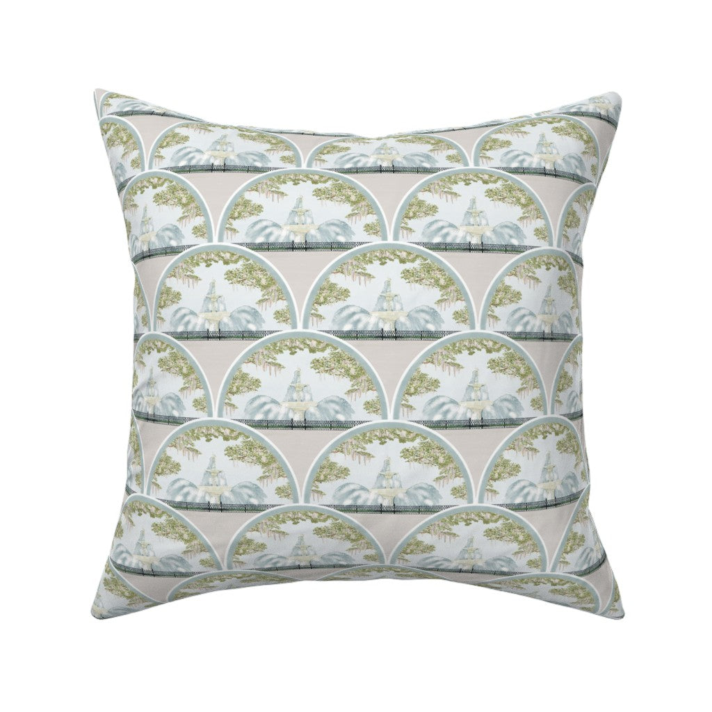 Forsyth Fountain Pillow Cover