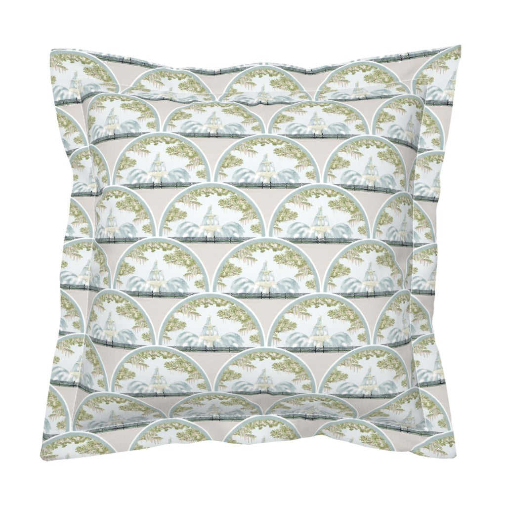 Forsyth Fountain Pillow Cover
