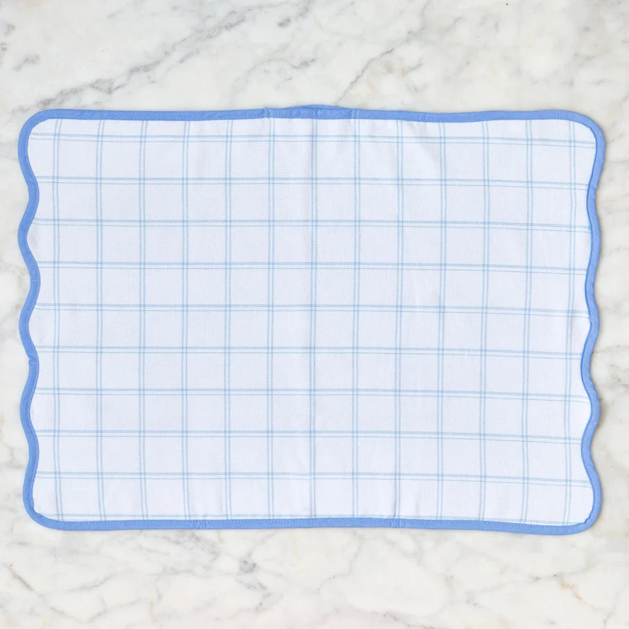 Weezie Scallop Kitchen Towel