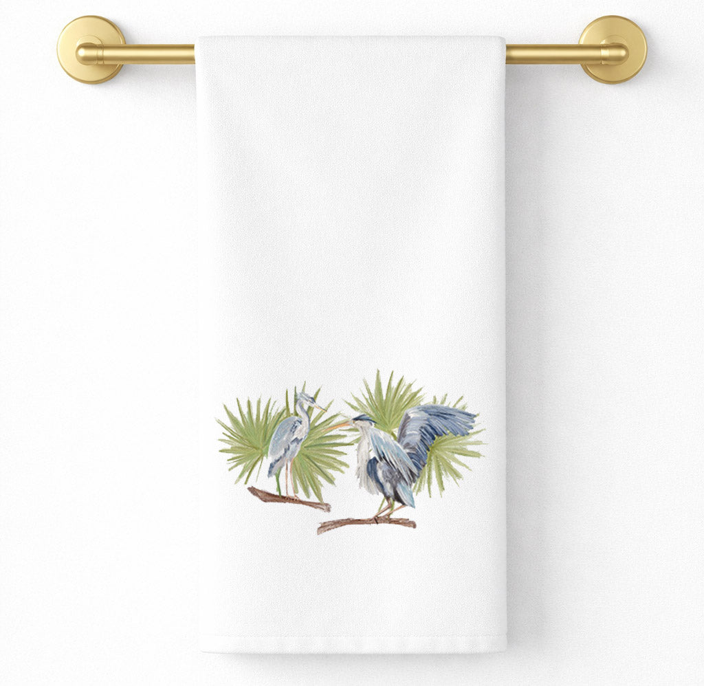 Great Blue Heron Towel