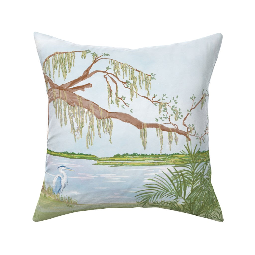 Isle of Hope Marsh Pillow Cover