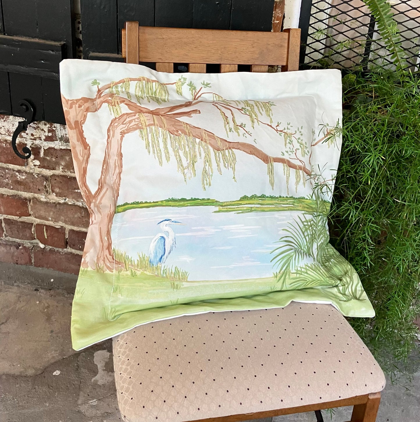 Isle of Hope Marsh Pillow Cover