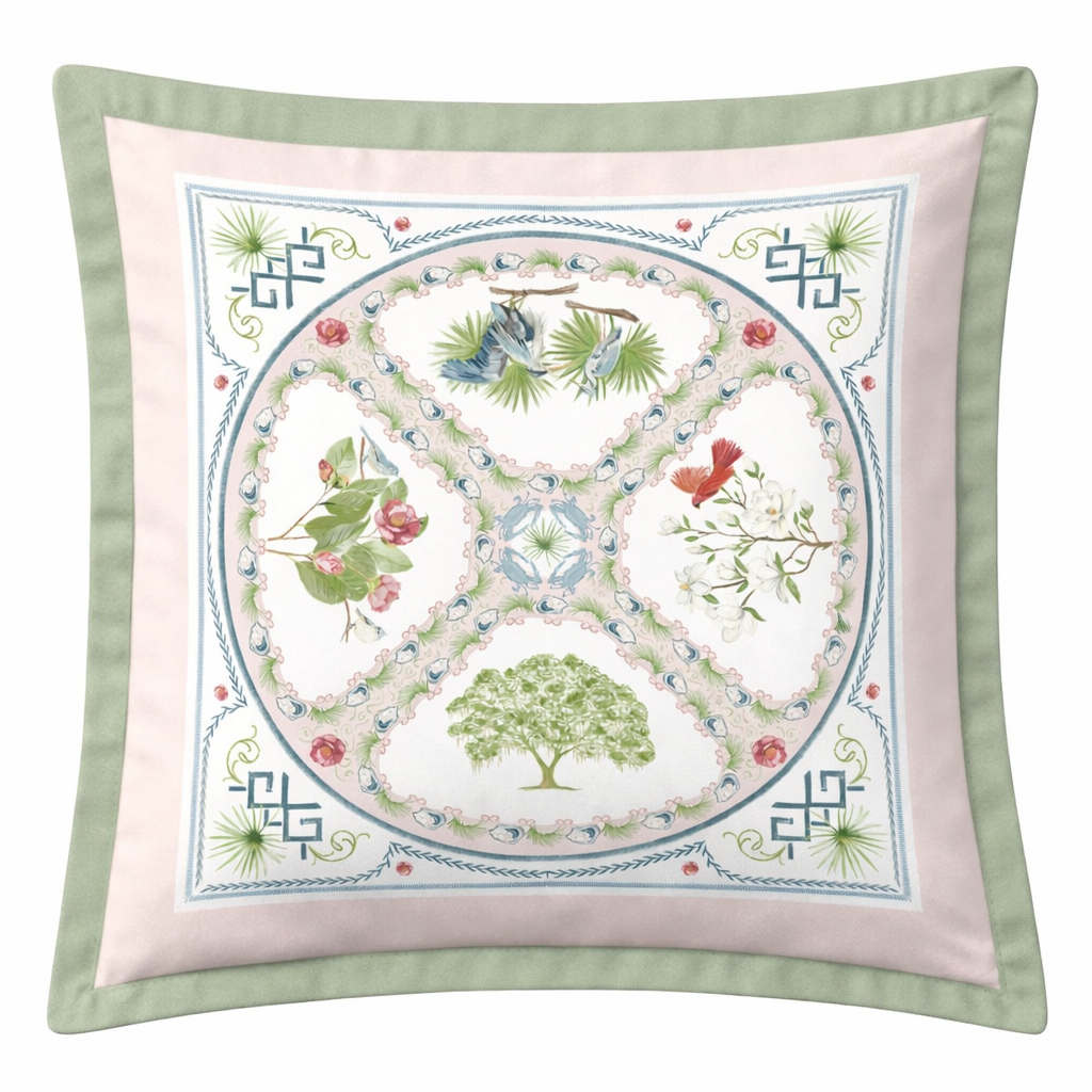 Lowcountry Medallion Pillows