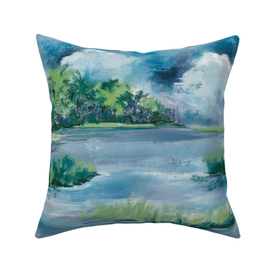 Midnight Marsh Pillow Cover