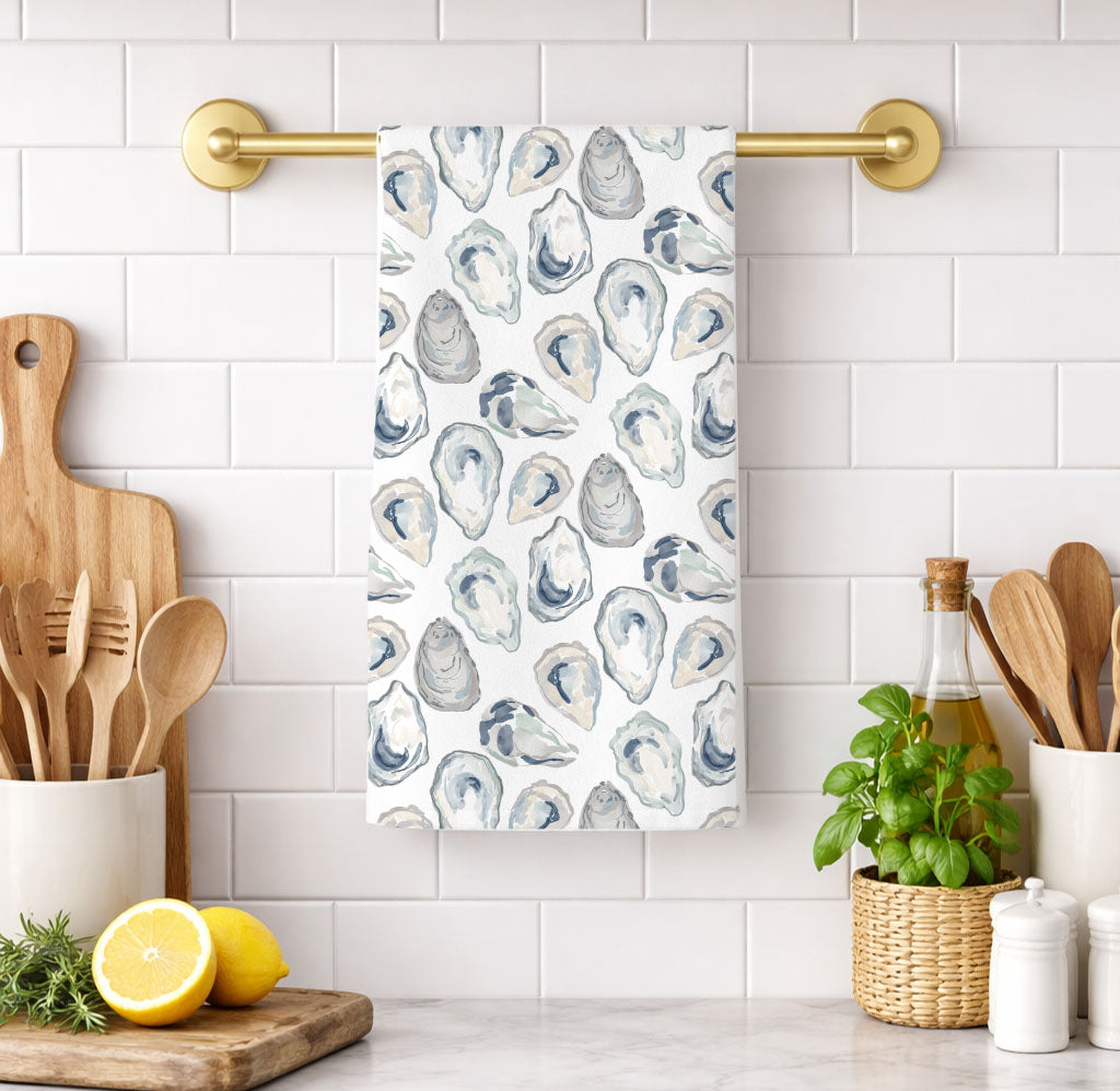Oysters Tea Towel