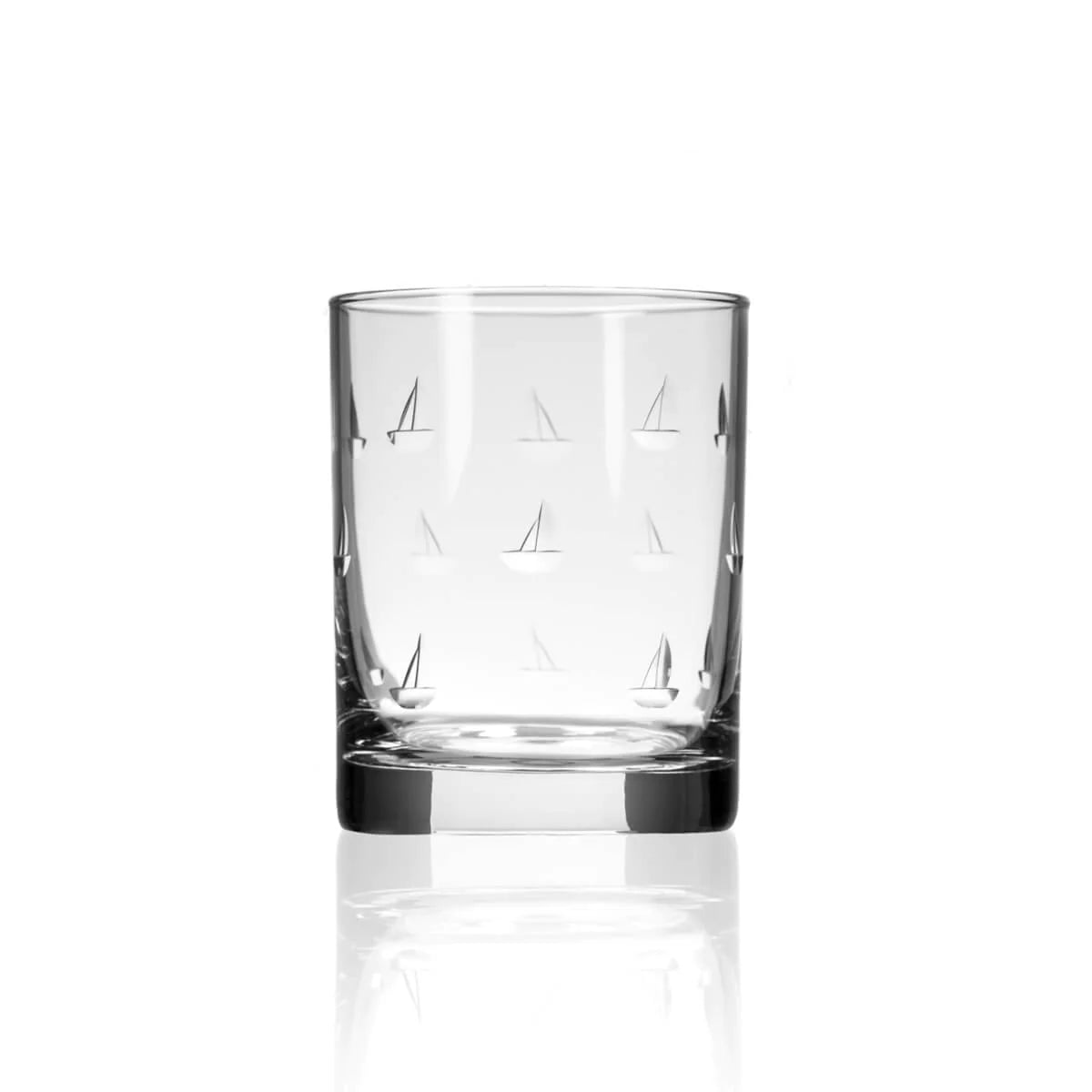 Sailing Double Old Fashioned Glasses