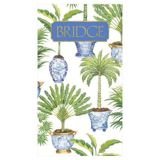 Bridge Score Pad - Potted Palms