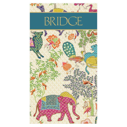 Bridge Score Pad - Jardin De Luxembourg