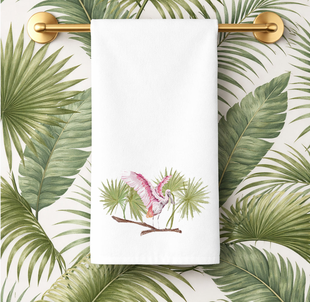 Roseate Spoonbill Towel