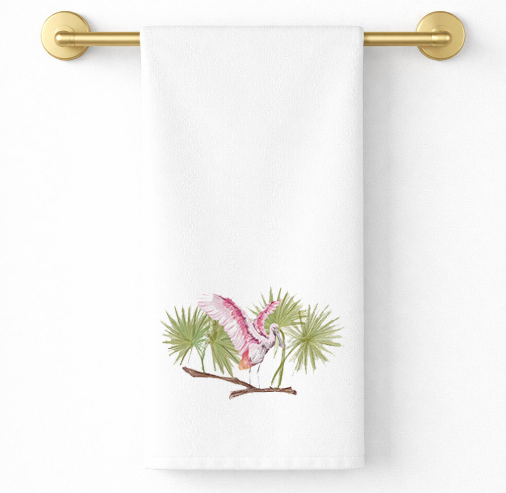 Roseate Spoonbill Towel