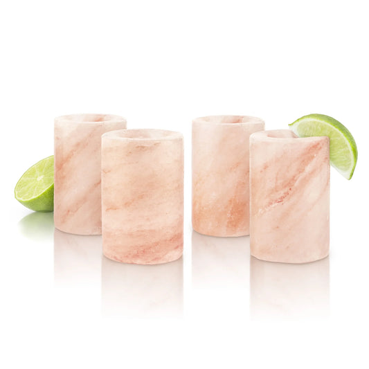 Himalayan Salt Shot Glasses, S/4