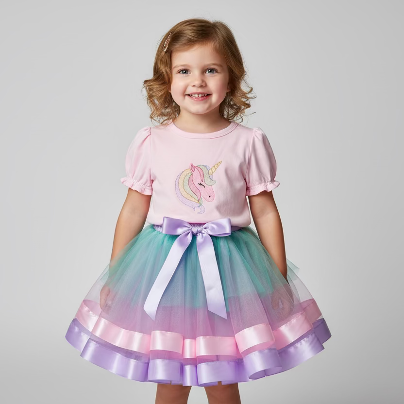 Girl's Tutu, Rainbow