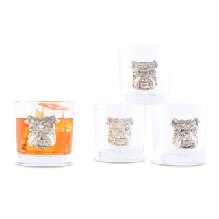 Bulldog Bar Glasses S/4